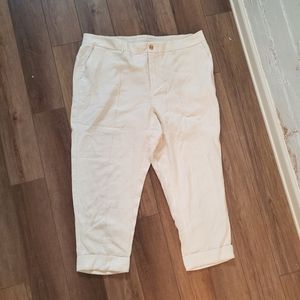 Cream Trousers